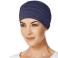 Christine headwear Yoga chemo hoofdmutsje blauw