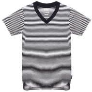 Claesens Basics T-shirt korte mouw CL-118-navy-white thumbnail