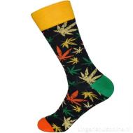 Dutch pop socks sokken unisex blaadjes sk-008 thumbnail