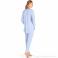 Hanro katoenen dames pyjama met knoopjes 7949