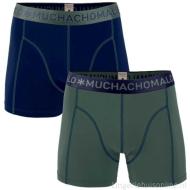 Muchachomalo 2-pack boxers navy green 1010SOLID163 thumbnail