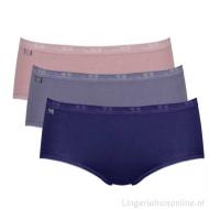 Sloggi ondergoed basic dames midi slips multi-colour thumbnail