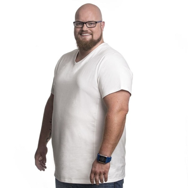 Alca fashion grote maten heren t-shirts 11-296