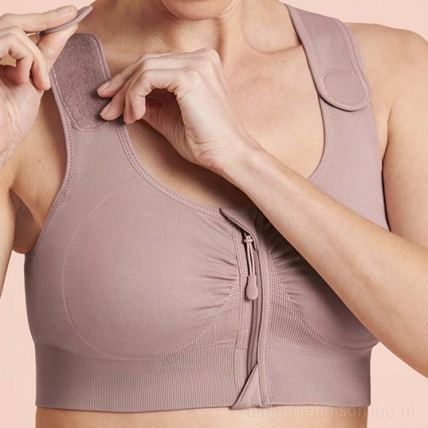 Anita Care 4108X Almeria postoperatieve bh met rits