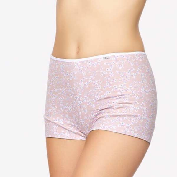 Avet dames boxershort met print en badstof kruisje 38064