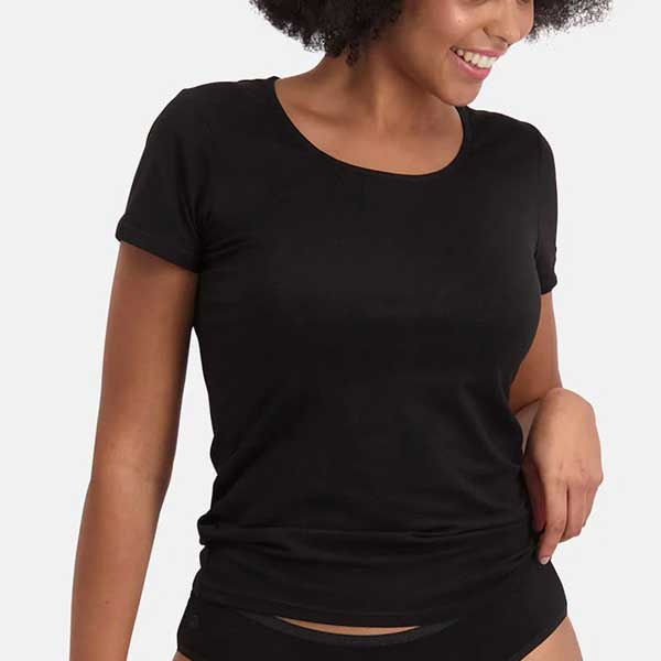 Bamboe shirt korte mouw kate Bamboo basics