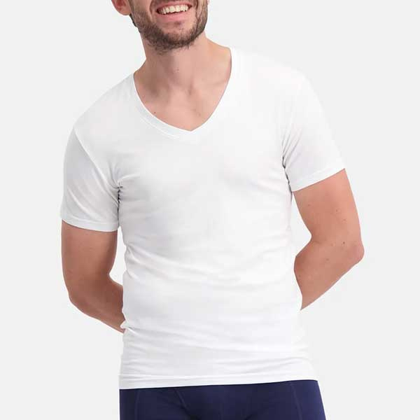 Bamboe slimfit T shirt Bamboo basics Vinn