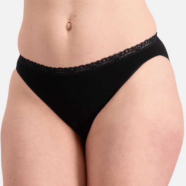 Bamboe slip met kant dames Bamboo Basics Lucy 3 pack