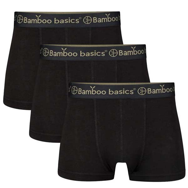 Bamboo Basics heren trunks van bamboe met korte pijp 3 pack