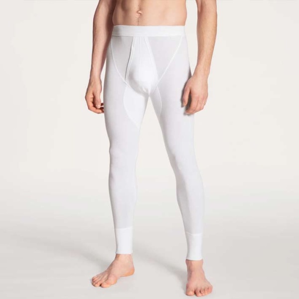 Calida 26912 lange katoenen heren onderbroek met gulp