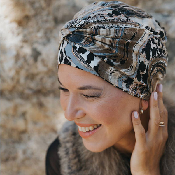 Chemomutsje met print Felice headwear 1872