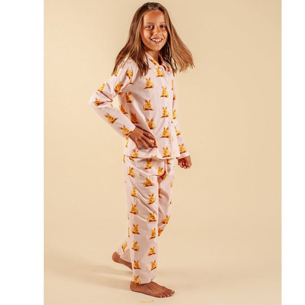 Claesens meisjes pyjama konijntjes 245333G