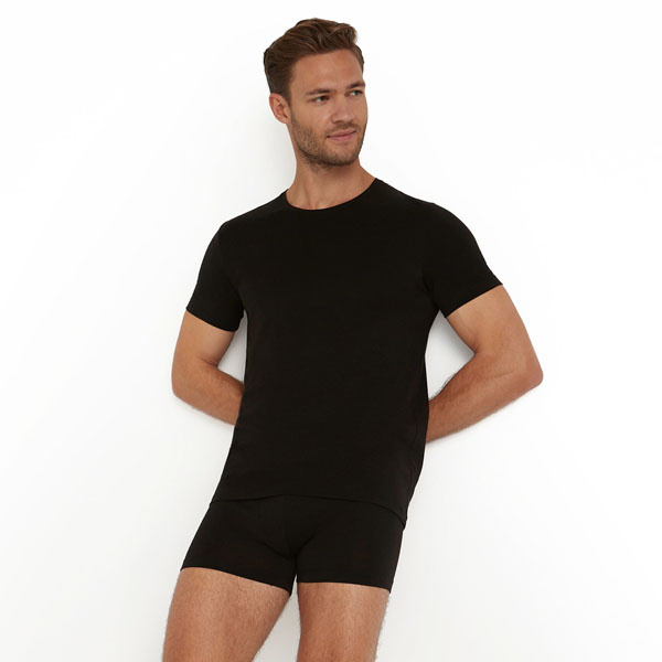 FALKE Daily ClimaWool heren shirt tencel en merinowol 68040