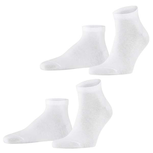 FALKE Happy 2-pack katoenen heren sneakersokken 14606