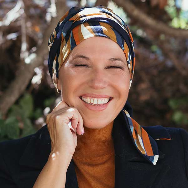 Felice Headwear Doris Print 1869 chemomutsje