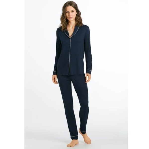 Hanro dames pyjama met knoopjes 07-7966