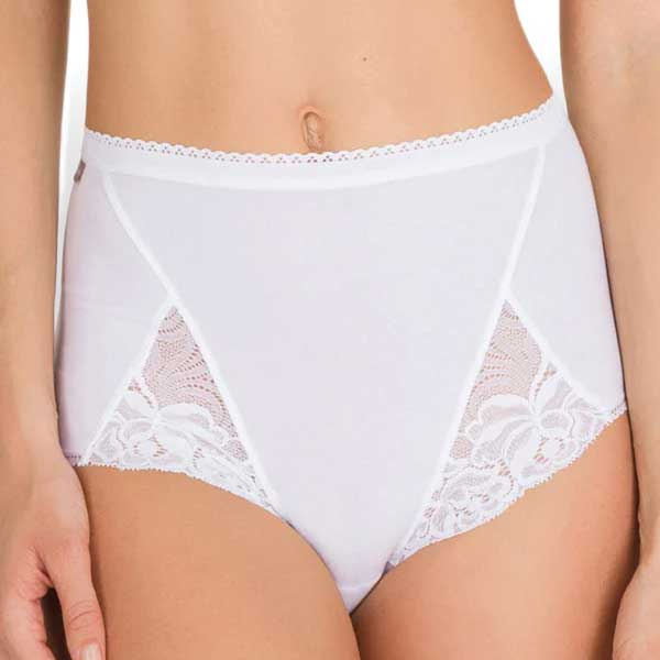 Hoge slip dames katoen P00BU Playtex