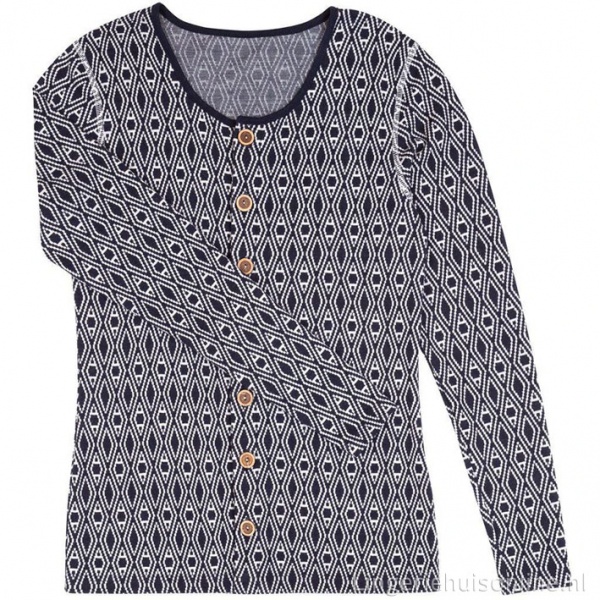 Joha ecologisch wollen dames vest Anne 18192