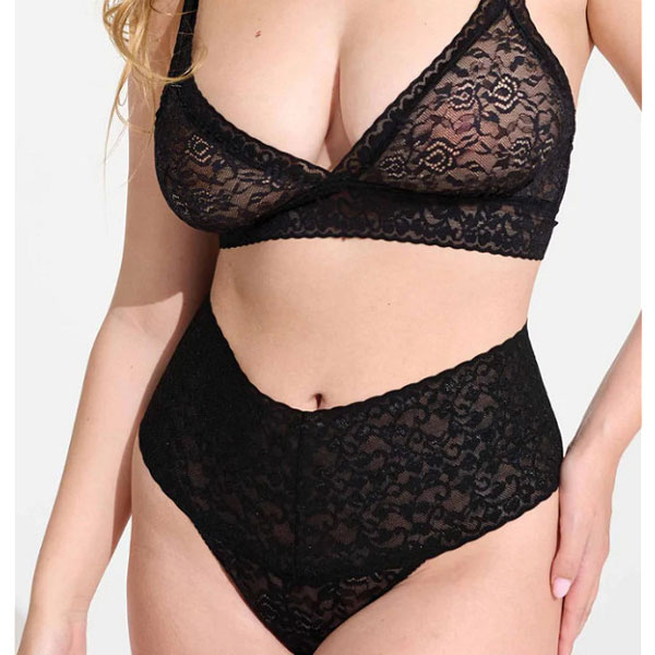 Lace Laboratory hoge kanten string LL-HWB