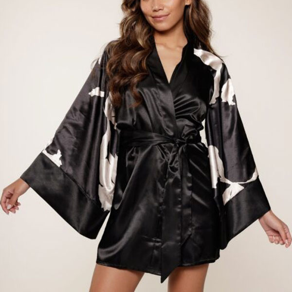 LingaDore dames kimono van satijn 1744KM