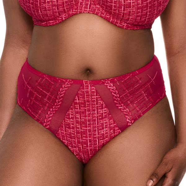 Louisa Bracq Tweegy hoge taille slip rood 53550
