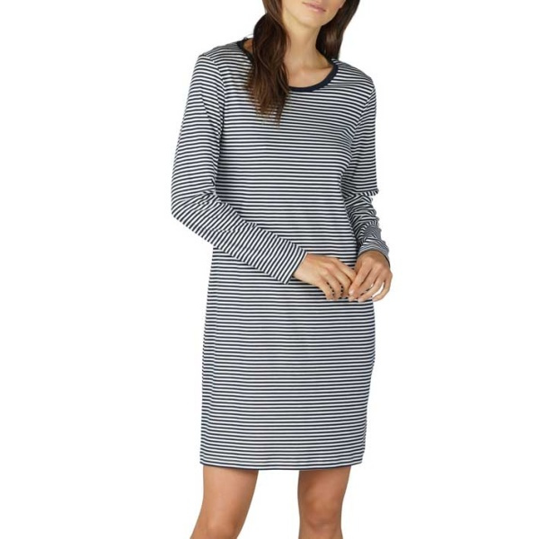 Mey nachthemd met korting  blauw gestreept 11952