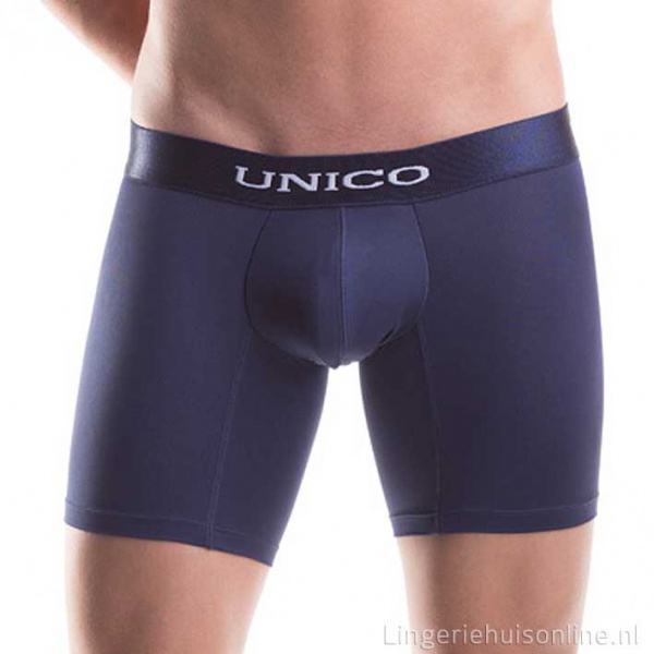 Mundo Unico lange boxershort donkerblauw 12120100204