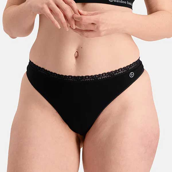 Naadloze string Amber Bamboo basics