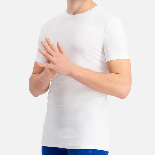 Slim fit Tshirt heren Bamboo Basics Reno