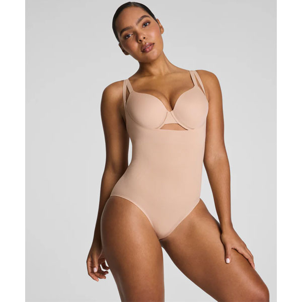 Spanx 10605 open buste stevig corrigerende naadloze body