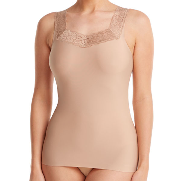 Ten Cate secrets naadloos hemd met kant 32133