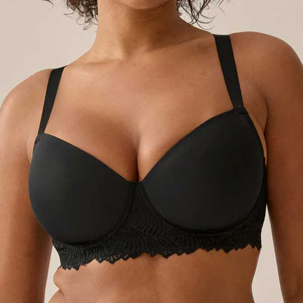 Voorgevormde bh met beugel Naturana 7574