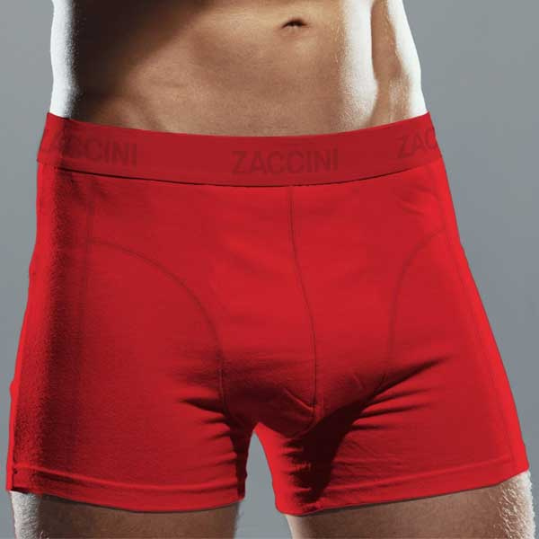 Zaccini boxershorts Red tone in tone