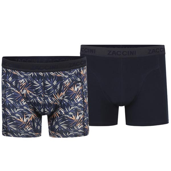 Zaccini boxershorts palm/navy M24-273-07