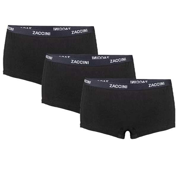 Zaccini dames boxershorts zwart D14-175-01