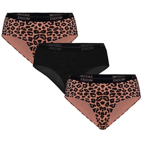 Zaccini dames hipsters leopard W13-175-01