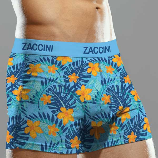 Zaccini underwear boxershorts Tropical Flower M25-277-03